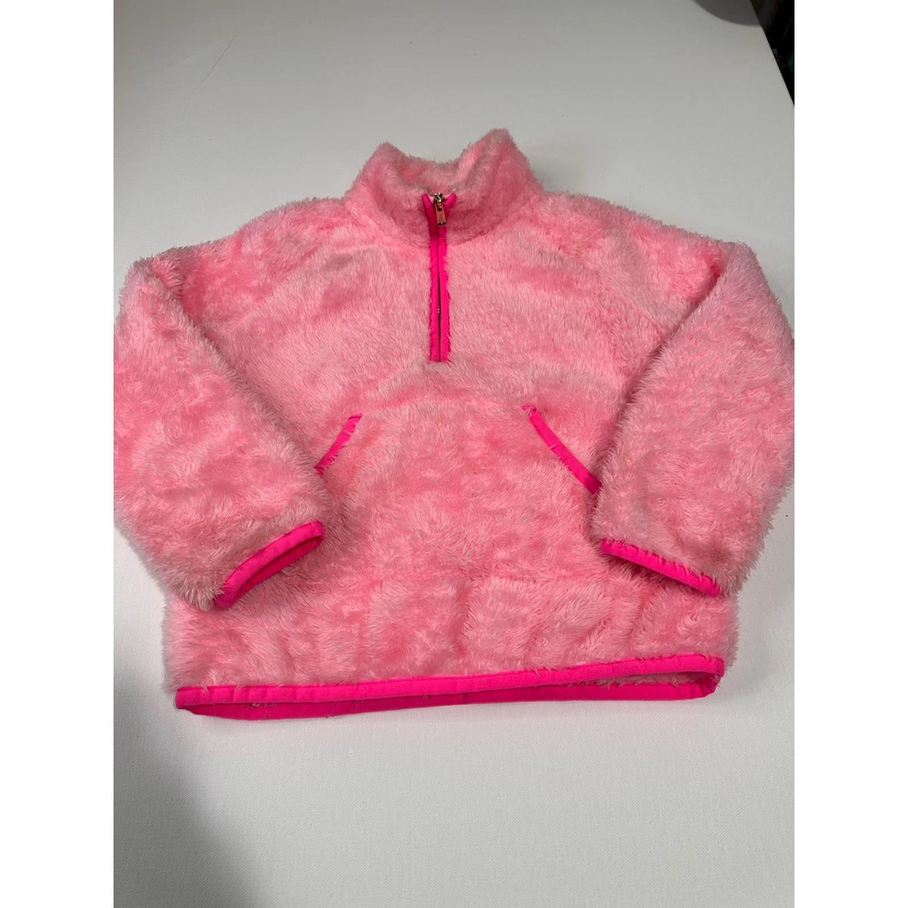 Lily Pulitzer Girls Fuzzy Pullover Medium size 6/7